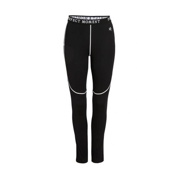 Perfect Moment Polartec Thermal Ski Leggings Black Size Large Winter Base Layer - Picture 9 of 9